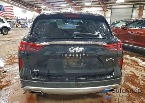 2020 Infiniti Qx50 Pure z USA, uszkodzony, nr VIN 3PCAJ5M37LF107166